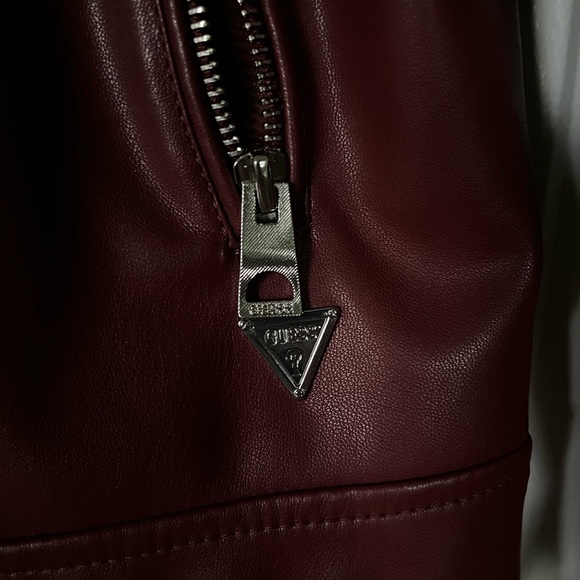 GUESS Leather Jacket - Picture 3 of 7